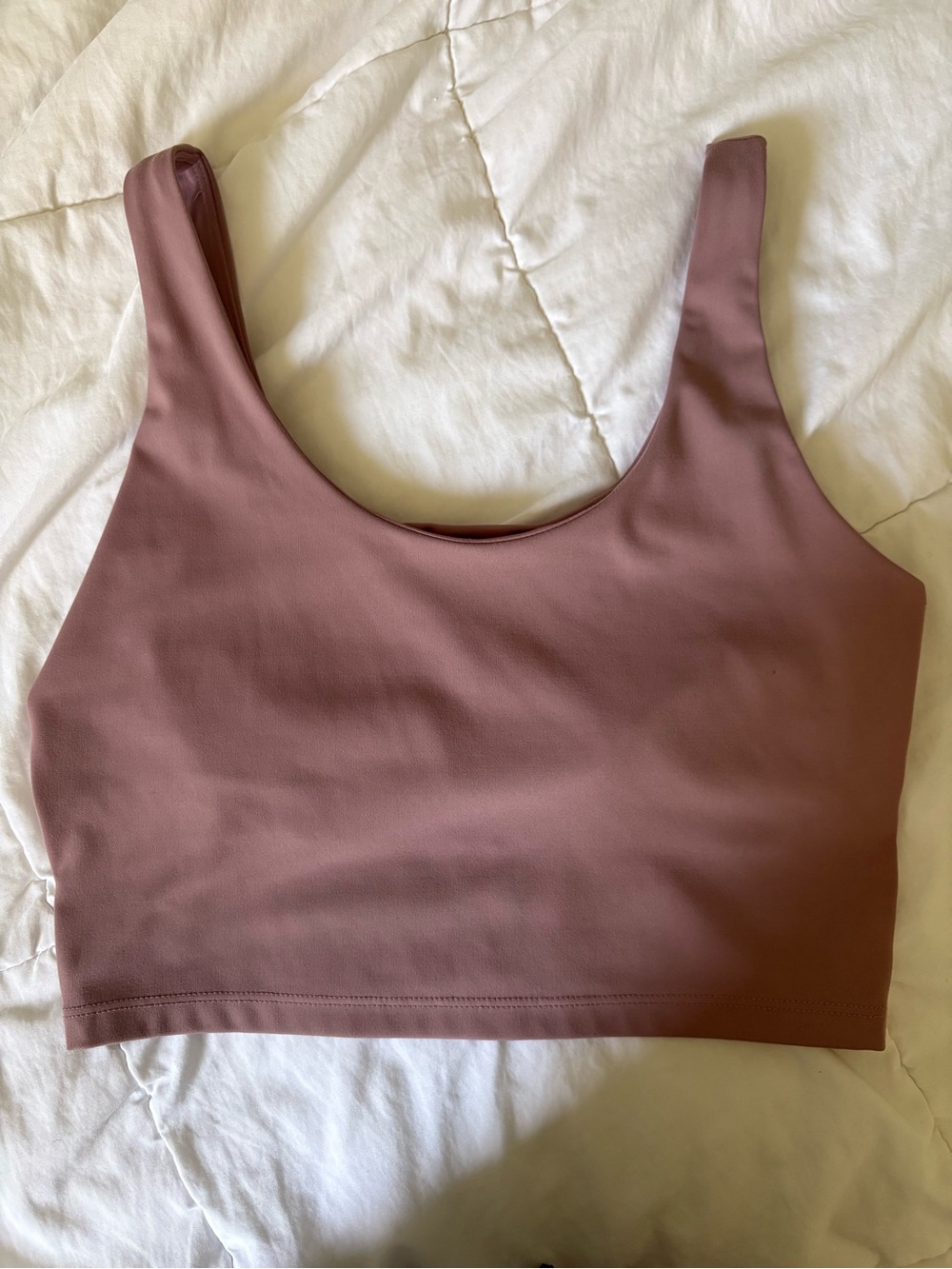 Harmony Balance Cropped Tank Top with Built in Bra